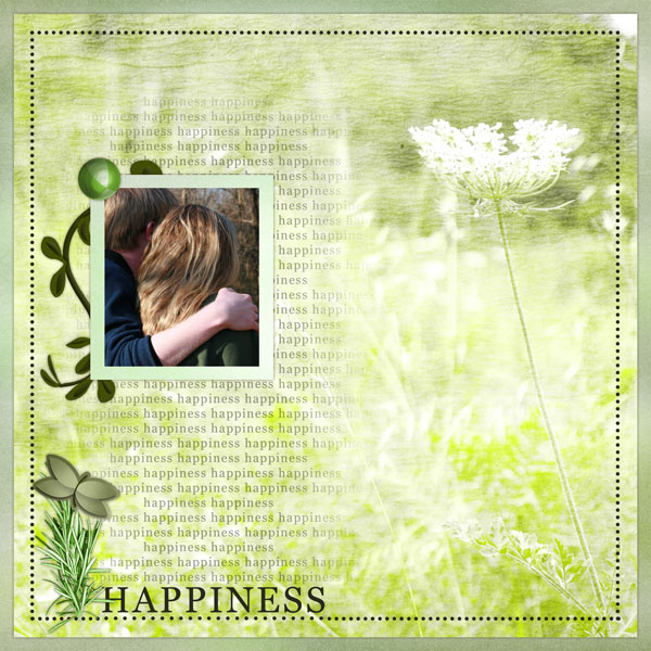 kit happiness simplette page leaugoscrap