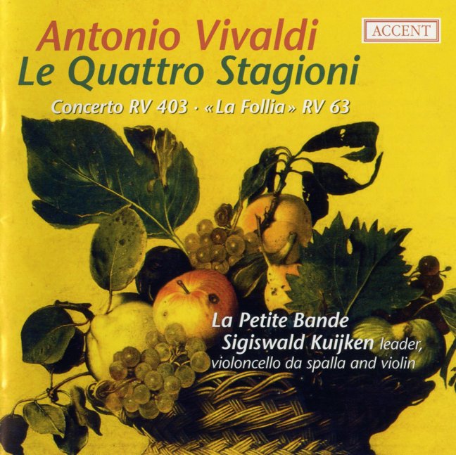 Vivaldi Le Quattro Stagioni S Kuijken (Accent 2007)(Flac, booklet) rar preview 0